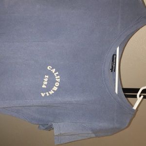 Blue California Brandy Melville tee🦋